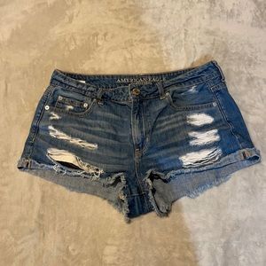 American eagle jean shorts